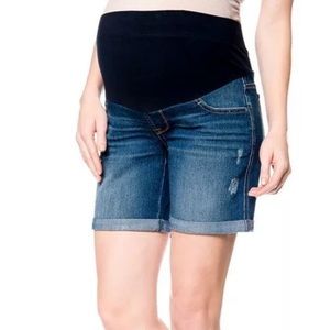 Oh Baby by Motherhood maternity denim shorts